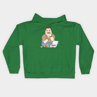 Hungry Hungry Nate Kids Hoodie